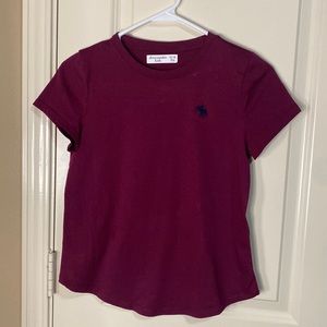 Abercrombie kids girls shirt sleeve shirt.